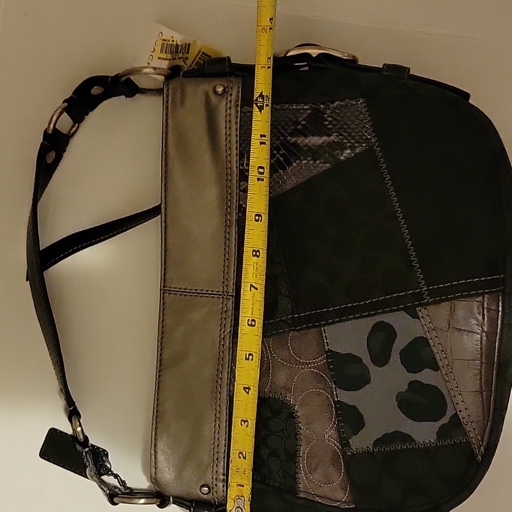 NWT: COACH Tonal Patchwork Zoe - Picture 8 of 16
